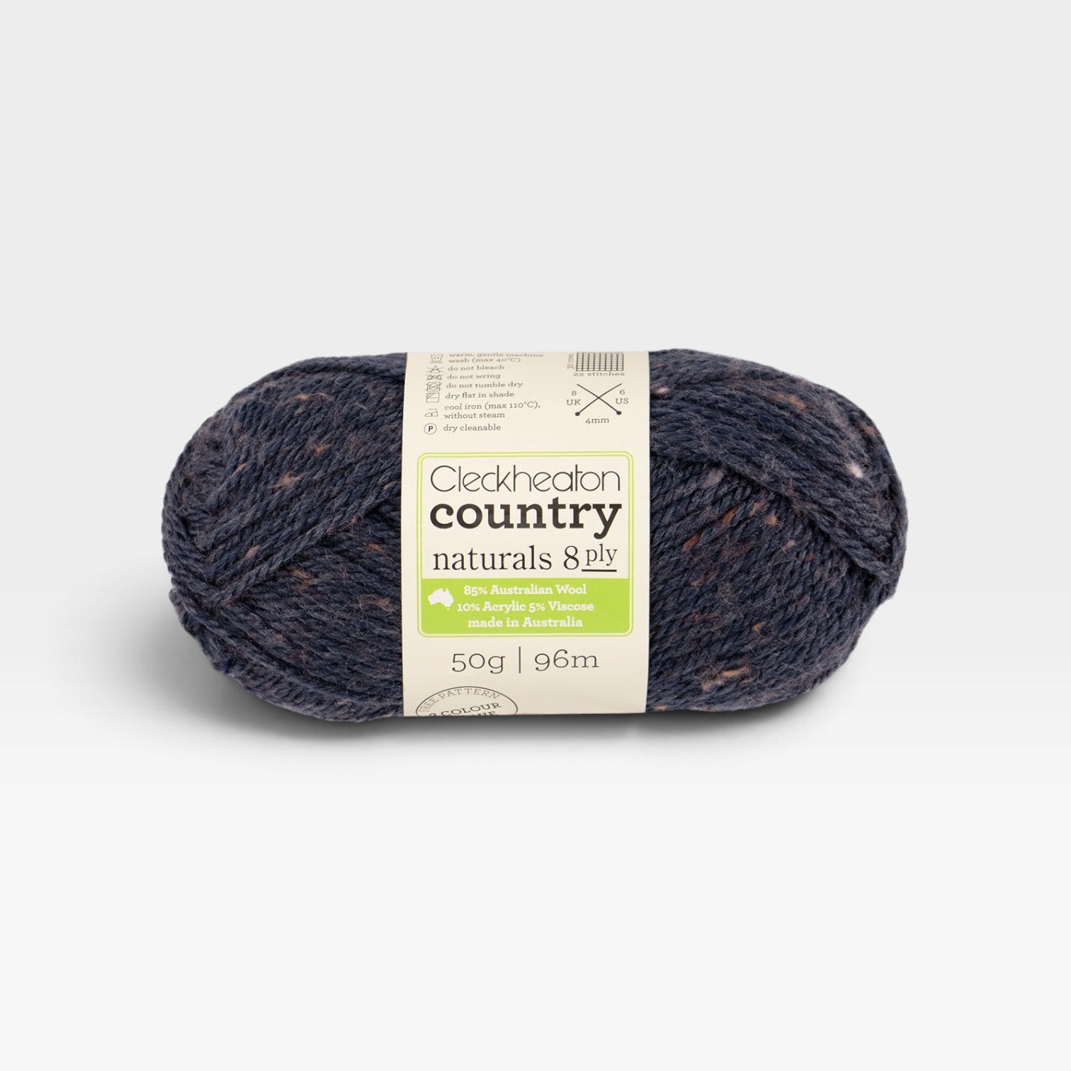 Cleckheaton Country Naturals 8ply - Ink