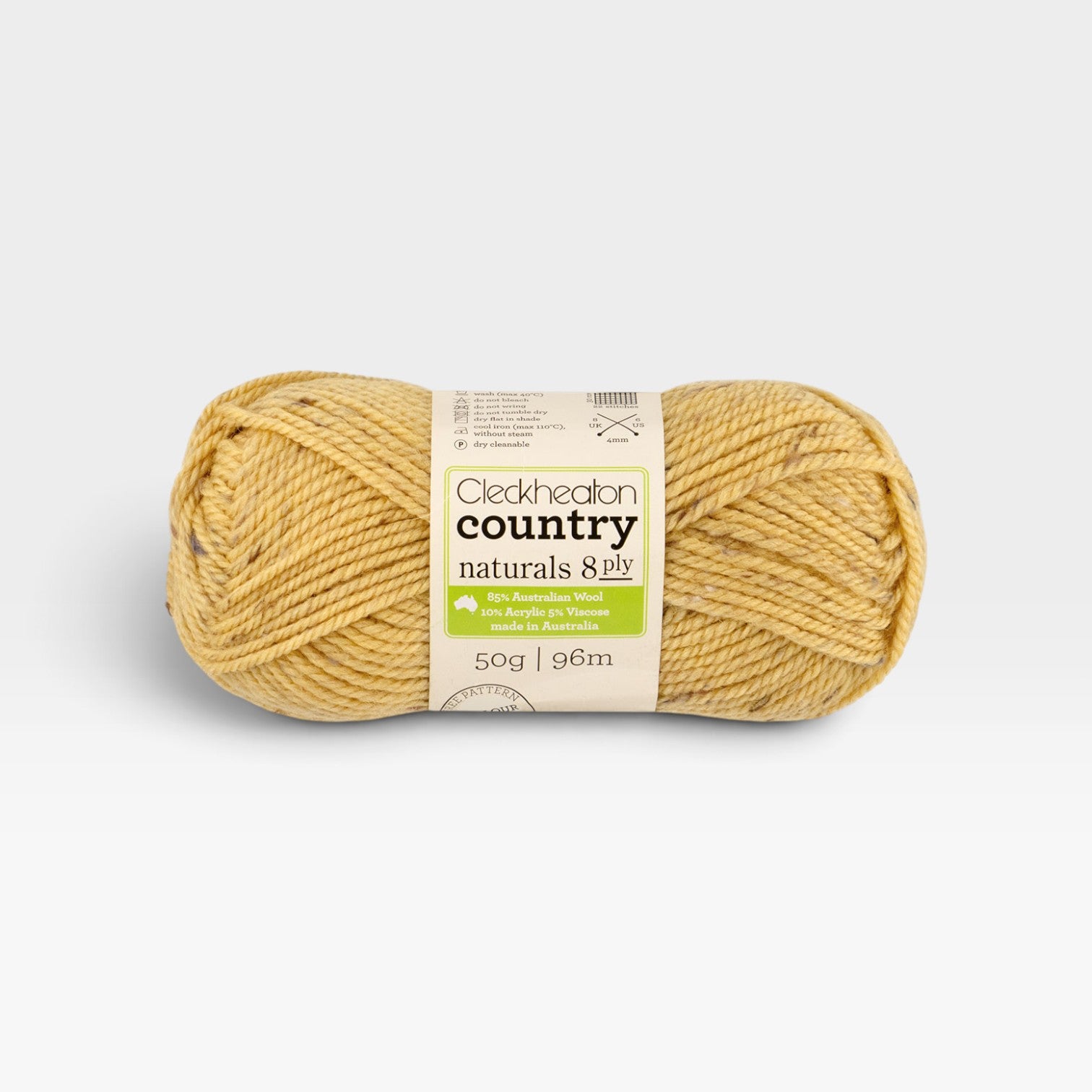 Cleckheaton Country Naturals 8ply - Butter