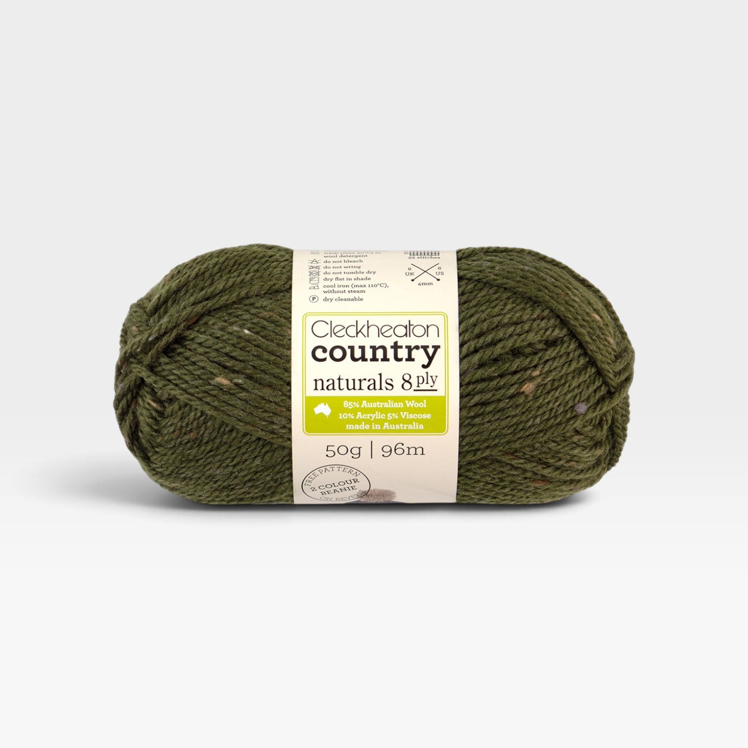 Cleckheaton Country Naturals 8ply - Spruce