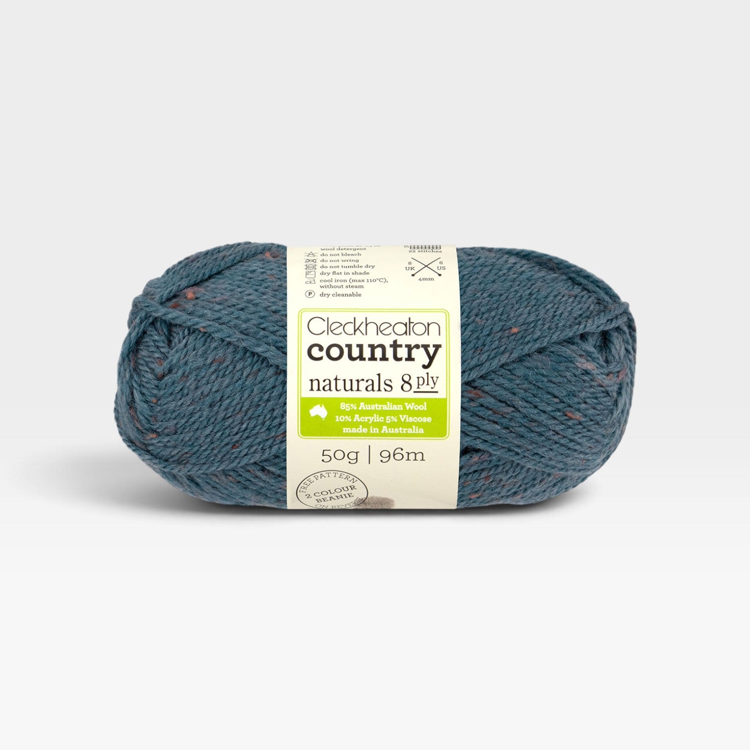 Cleckheaton Country Naturals 8ply - Teal