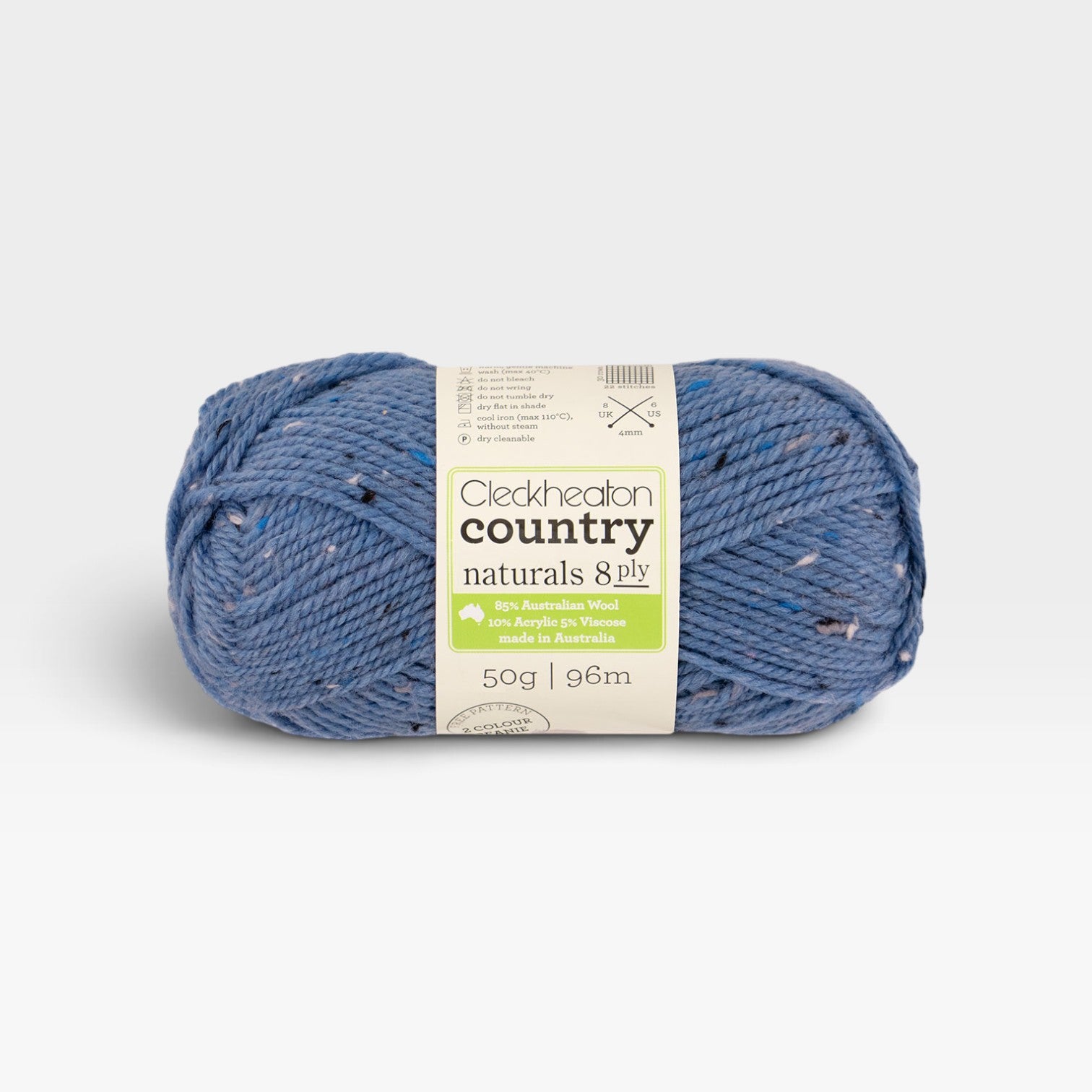 Cleckheaton Country Naturals 8ply - Blue Shadow