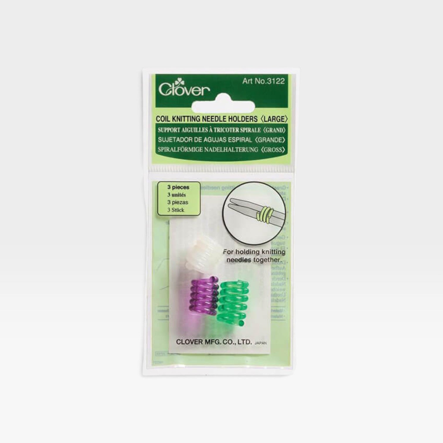 Coil Knitting Needle Holder Large