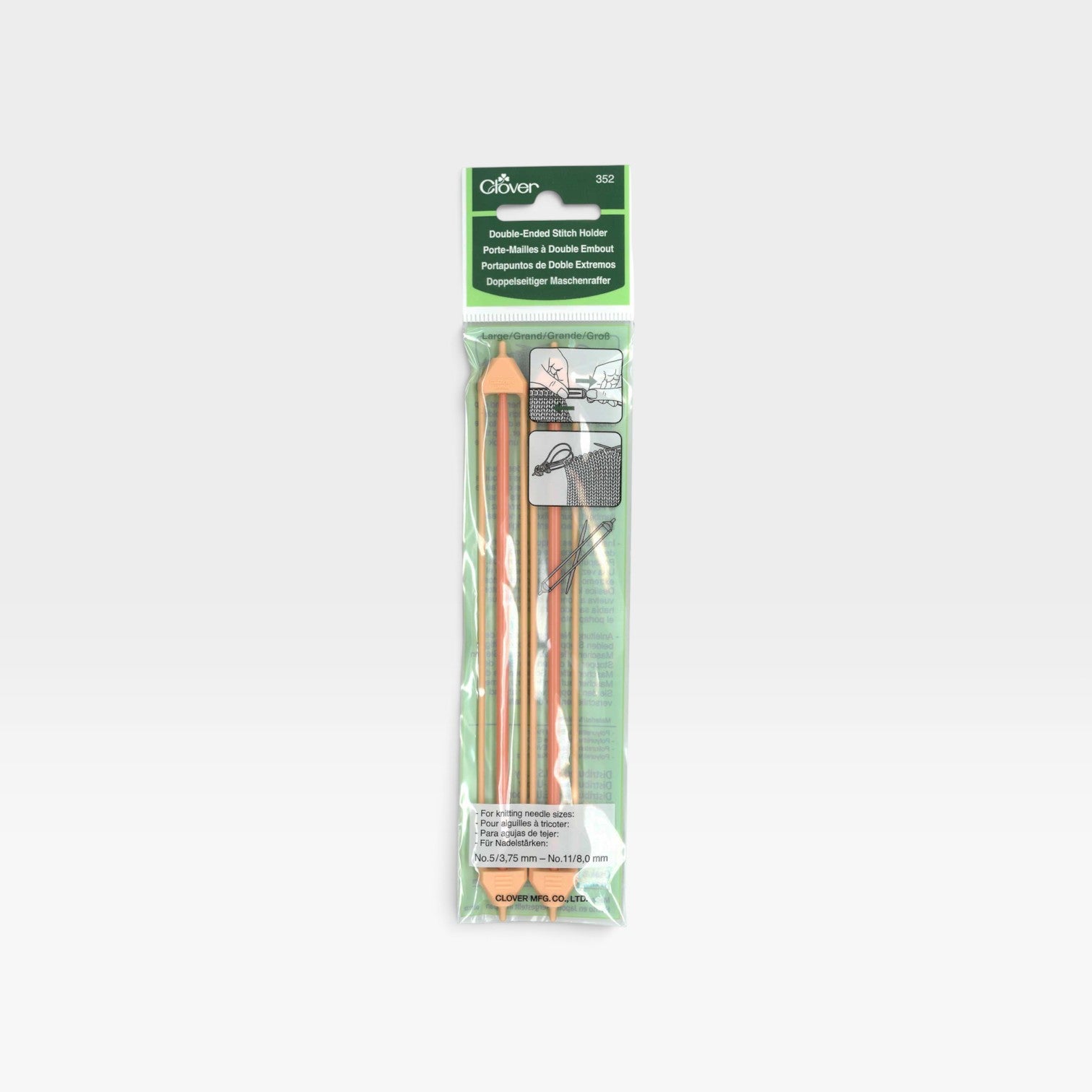 Double Ended Stitch Holders Long