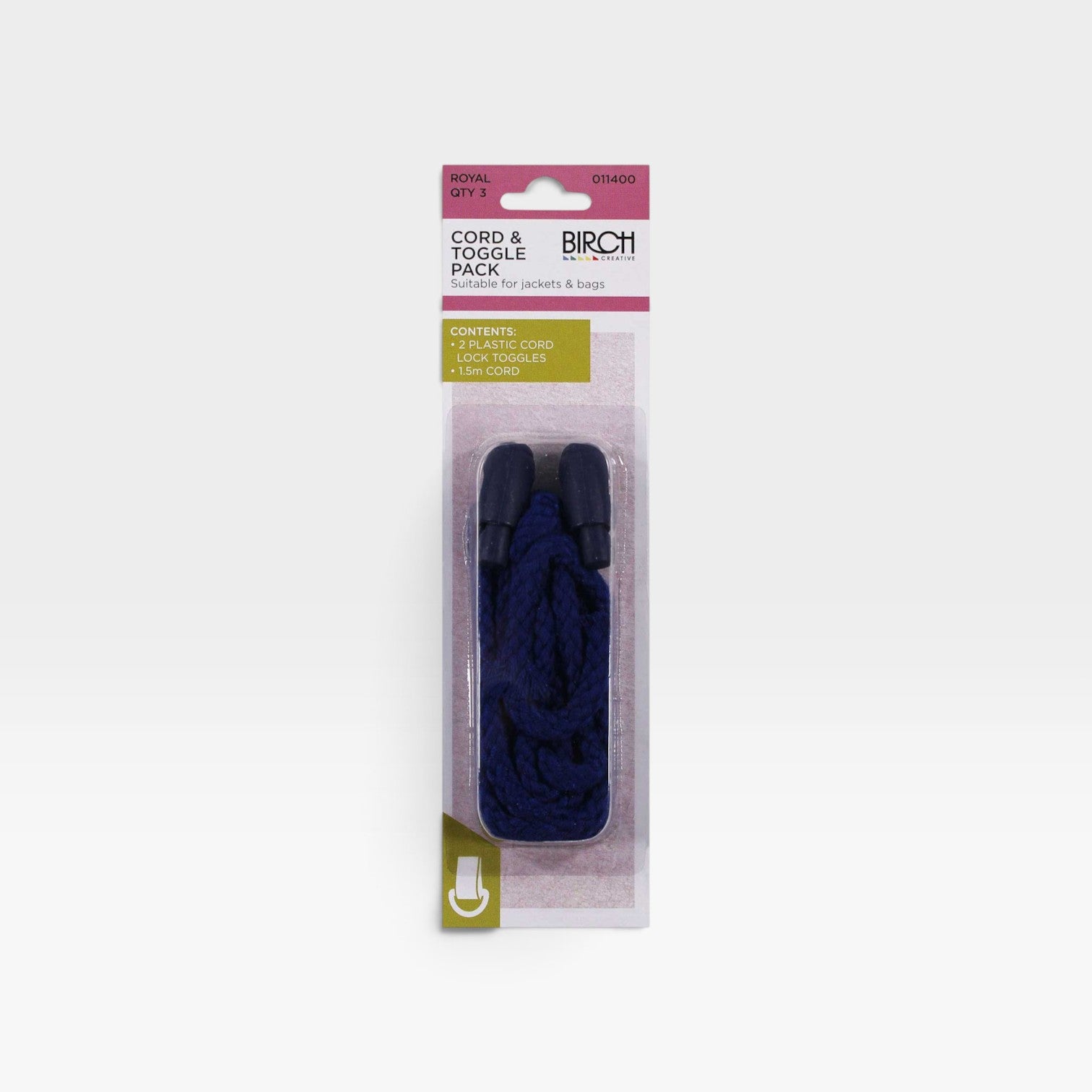 Cord and Toggle Pack 1.5m