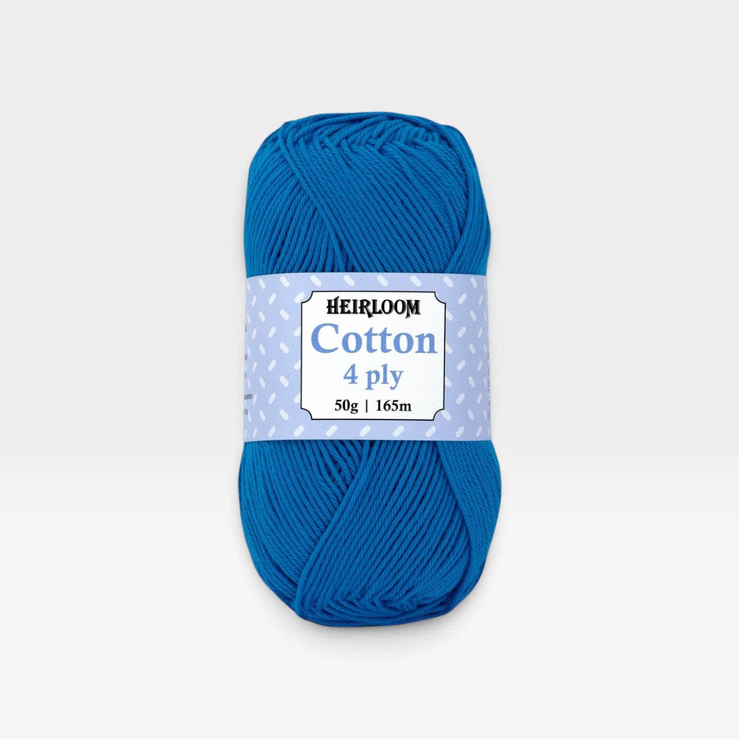 Heirloom Cotton 4 ply - Coastal Blue