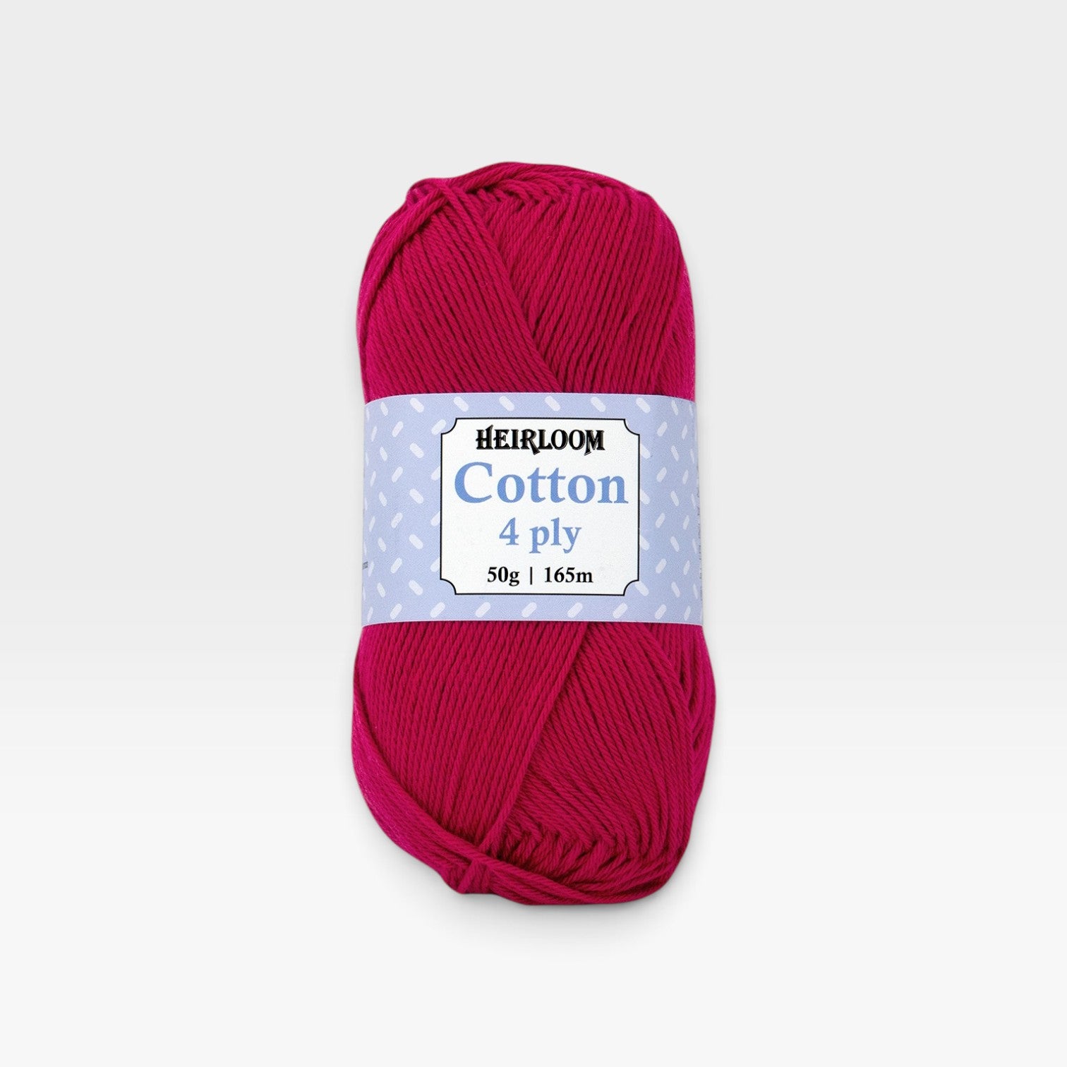 Heirloom Cotton 4 ply - Ruby