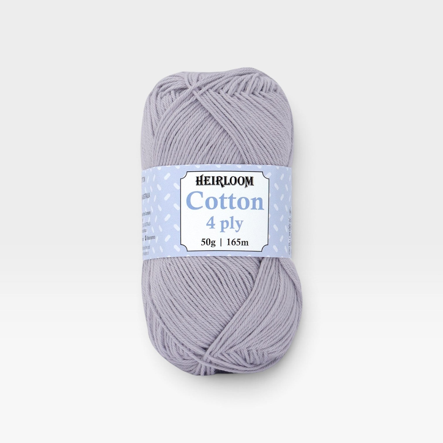 Heirloom Cotton 4 ply - Glacier