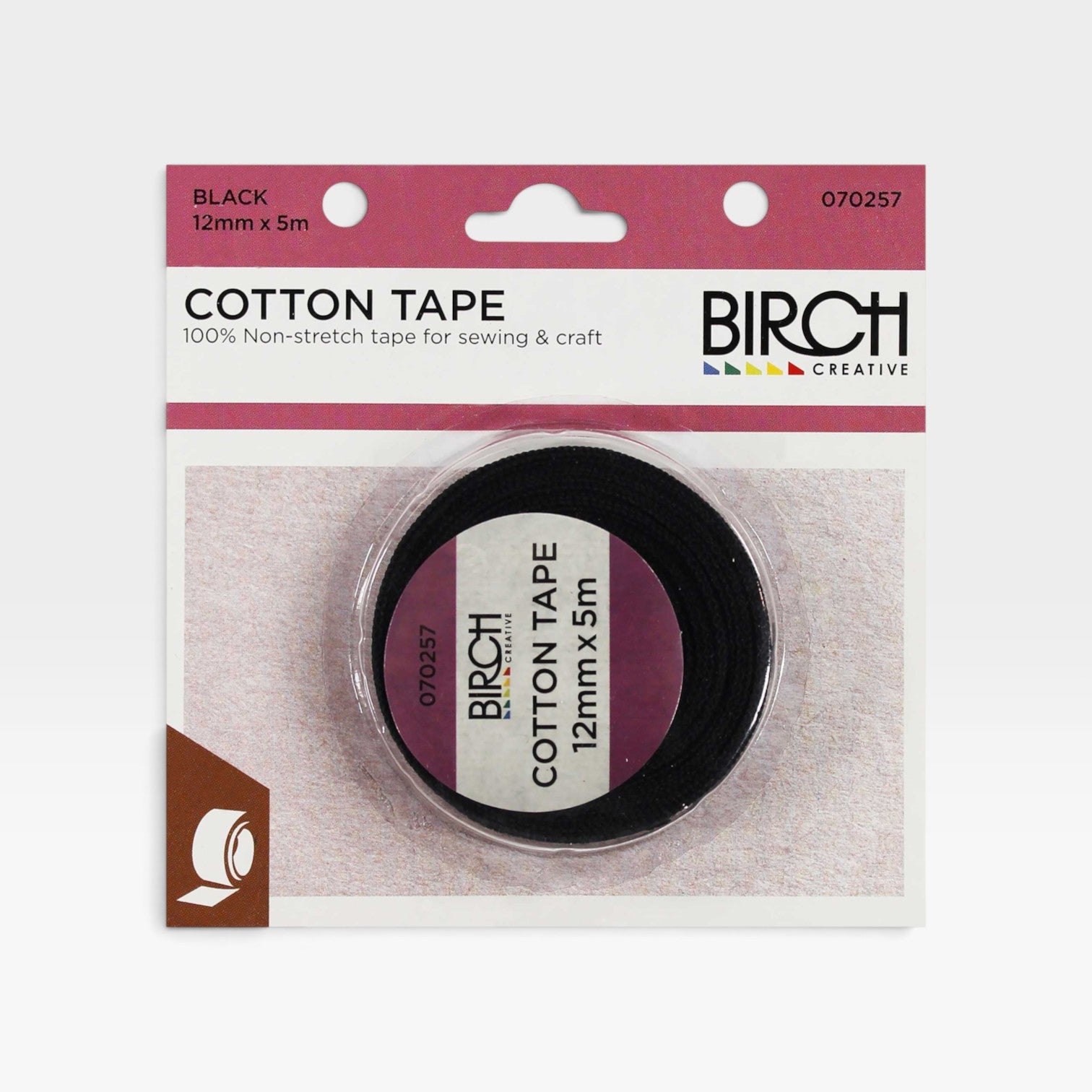 Cotton Tape 12mm x 5m