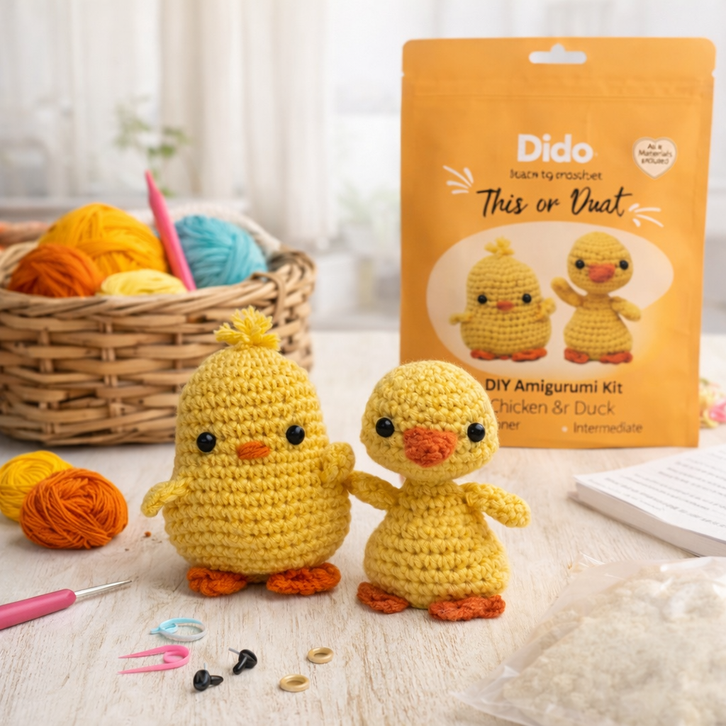Dido CraftWorks Chicken or Duck Crochet Kit