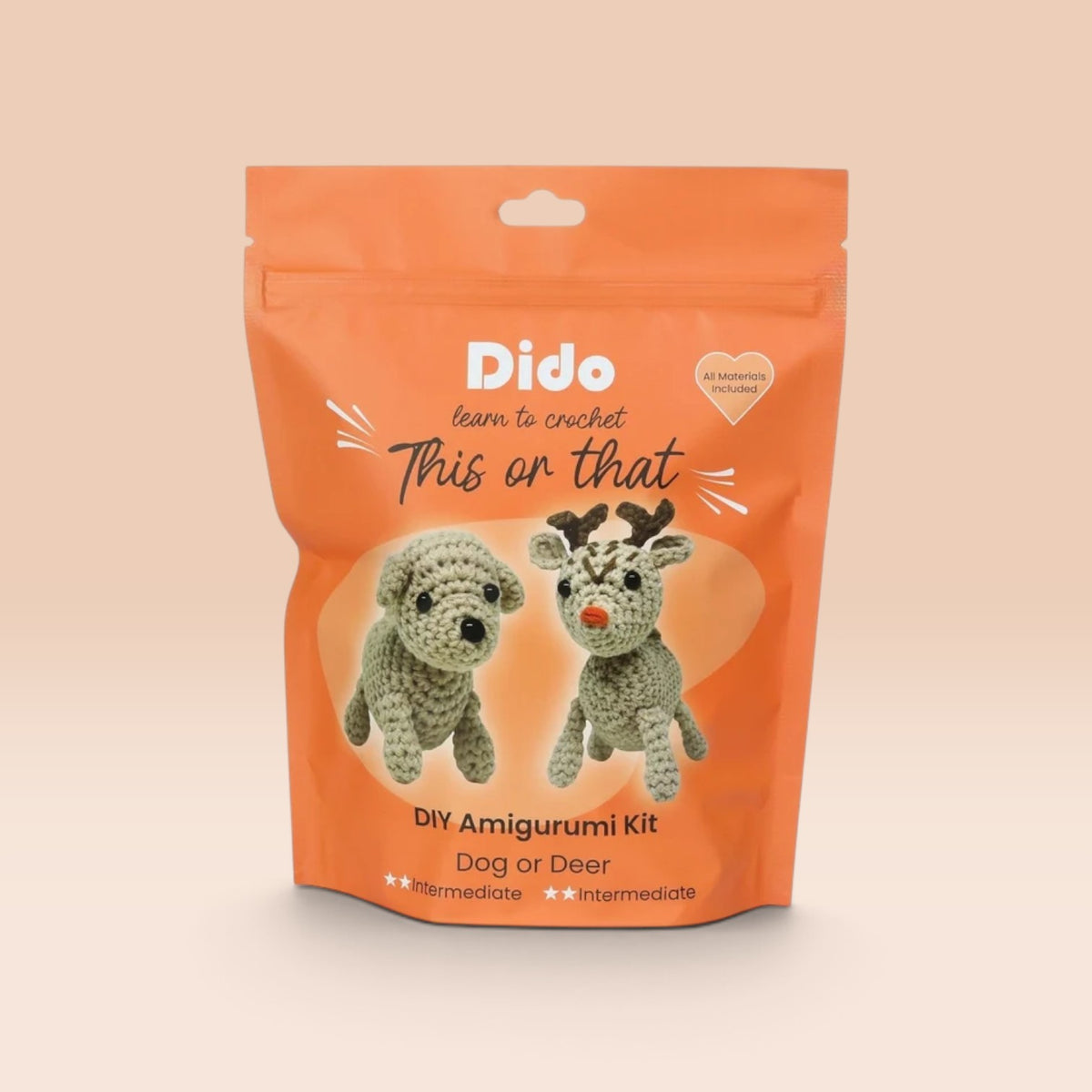 Dido CraftWorks Dog or Deer Crochet Kit
