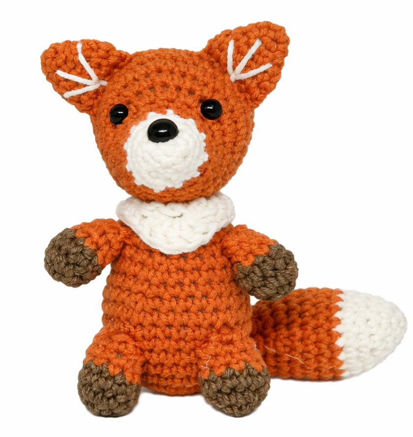 Dido CraftWorks Fox Pouch or Fox Buddy Crochet Kit