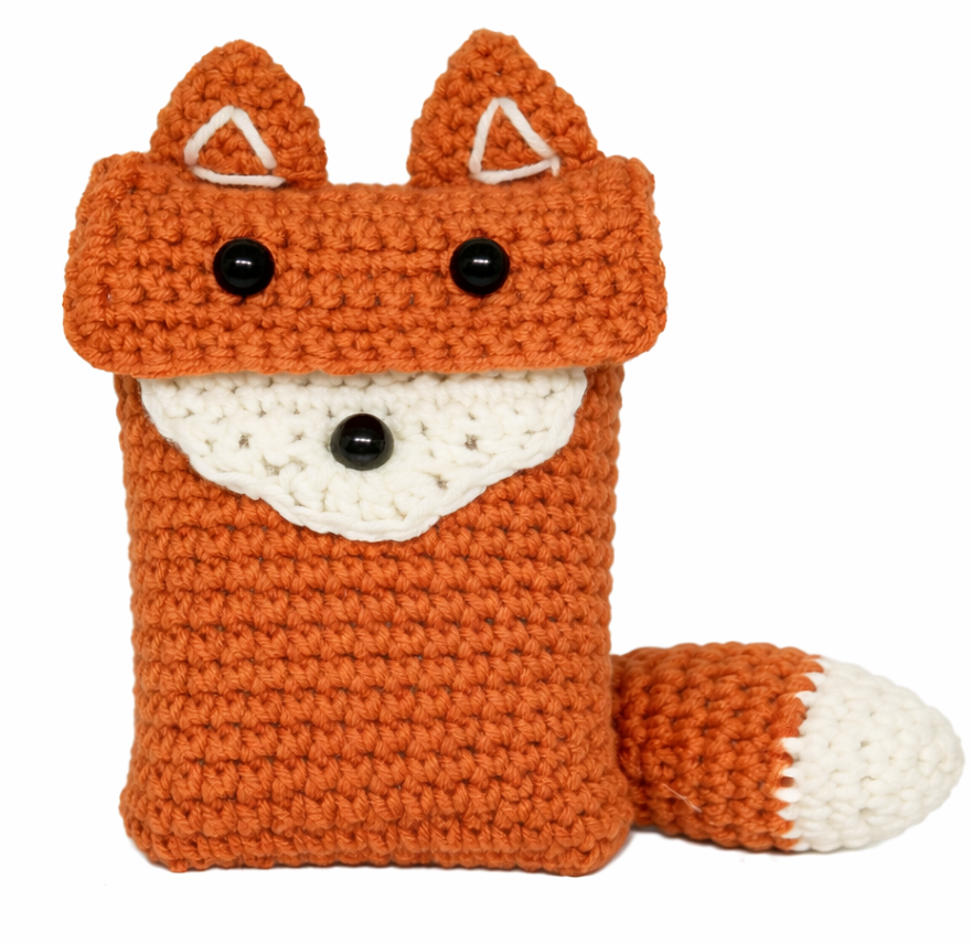 Dido CraftWorks Fox Pouch or Fox Buddy Crochet Kit