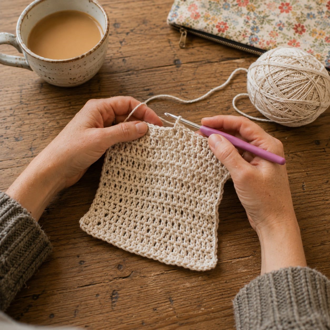 Beyond beginners workshop: Dish cloths