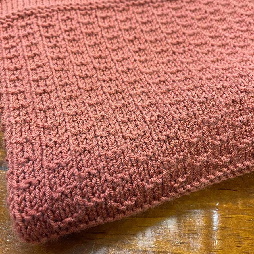 Eddie Blanket Knitting Kit