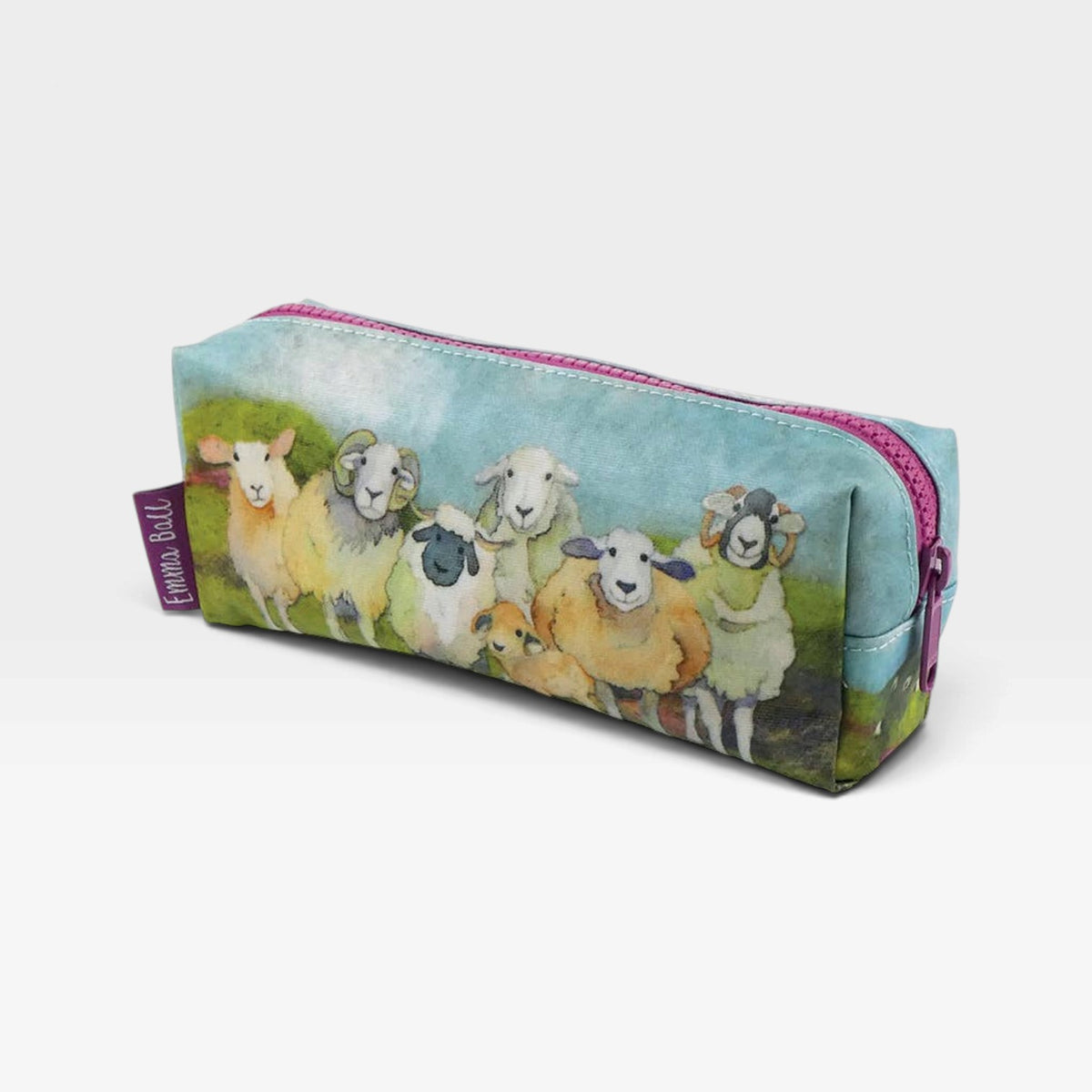 Felted Sheep Pencil Case