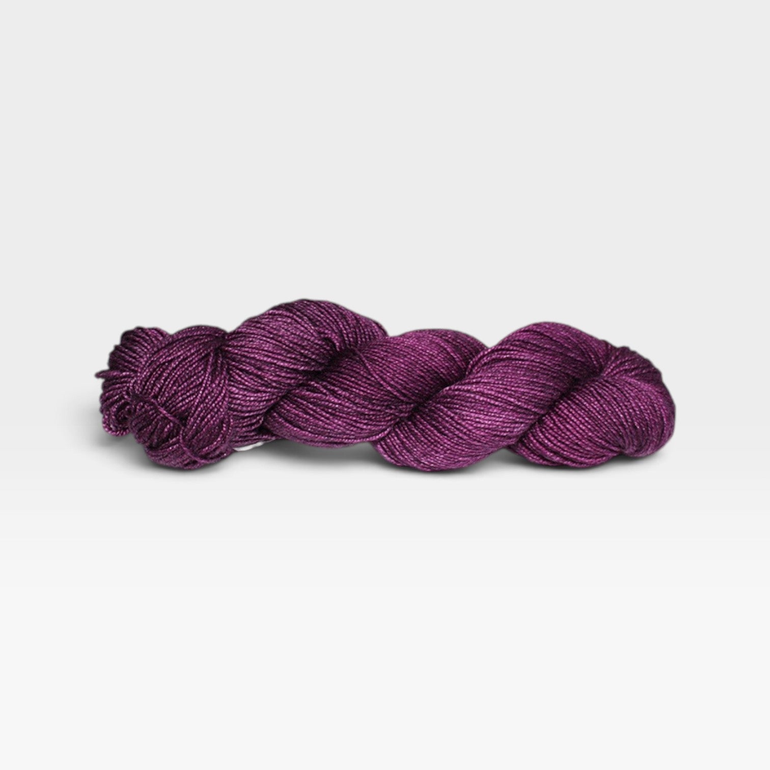 Fiori Hand Dyed Silk Plum Purple