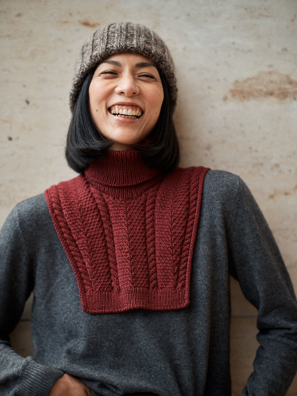 Foundations: 20 Knitted Accessories, inside the book