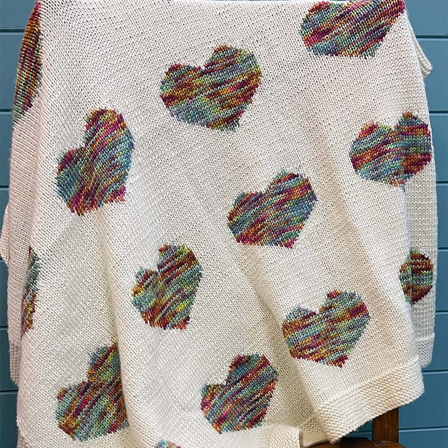 Frankie Blanket Knitting Kit
