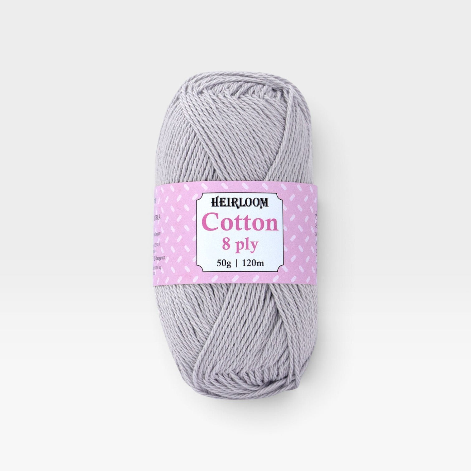 Heirloom Cotton 8 ply - Glacier