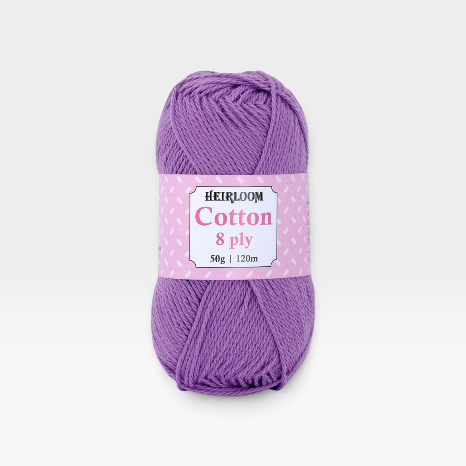 Heirloom Cotton 8 ply - Violet