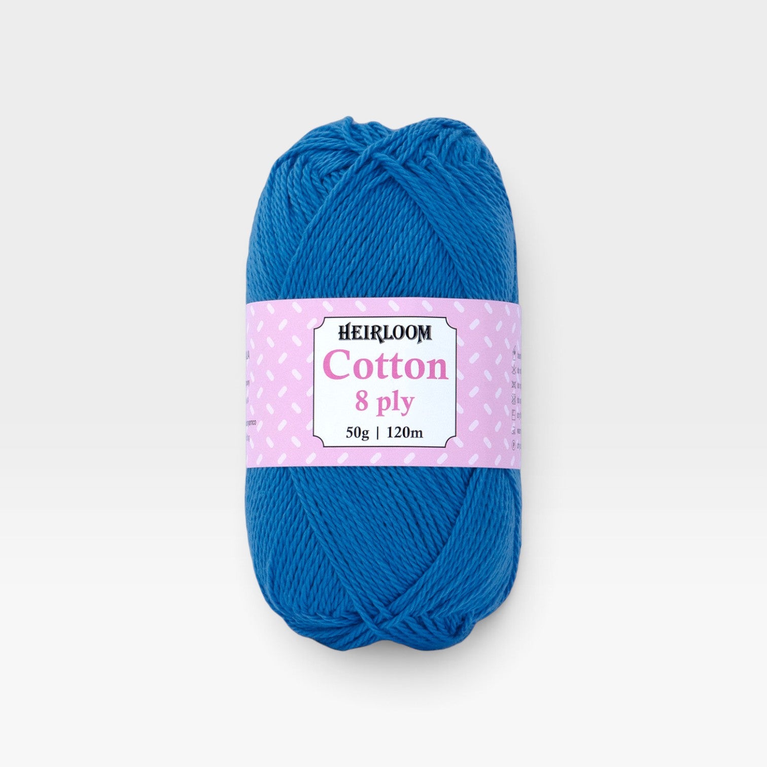 Heirloom Cotton 8 ply - Coastal Blue