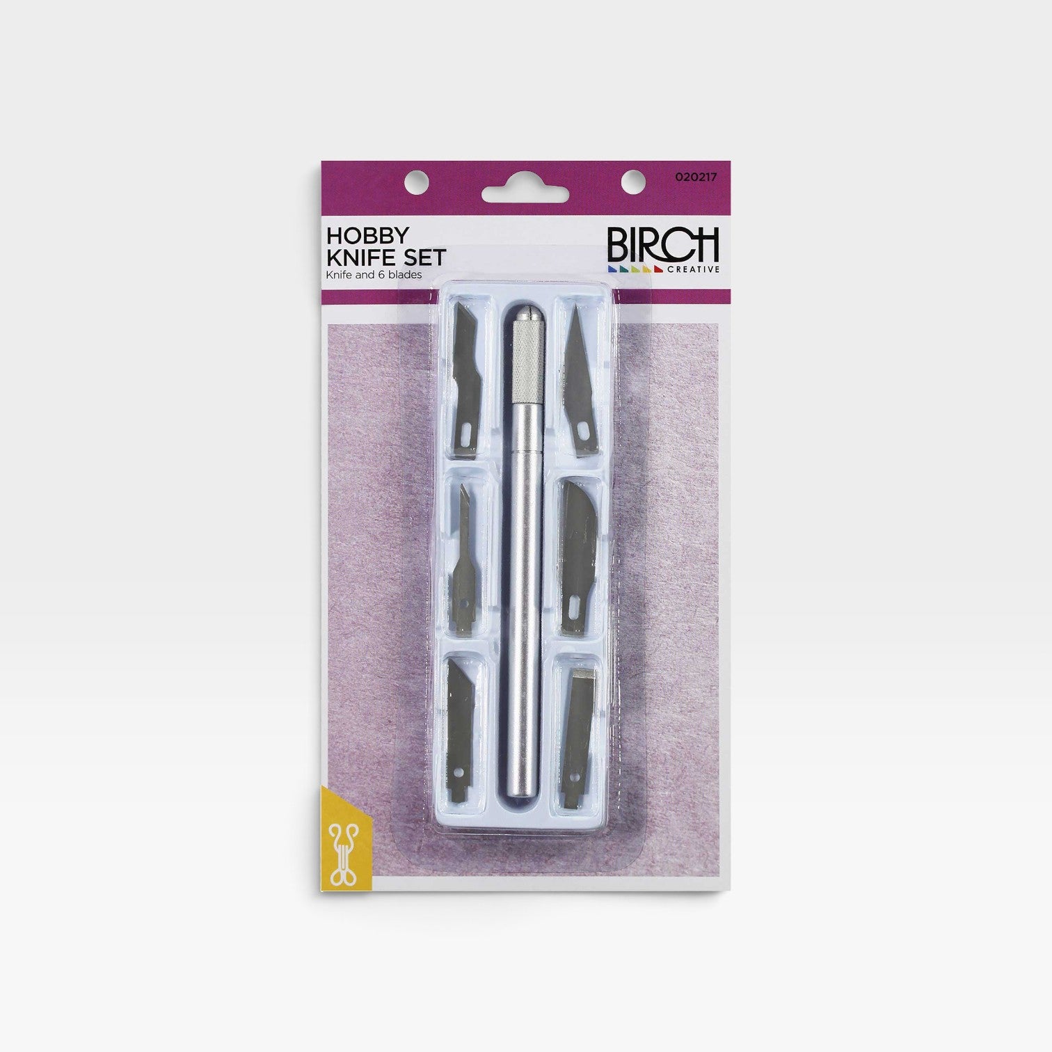 Hobby Knife Set Small 6 Blades