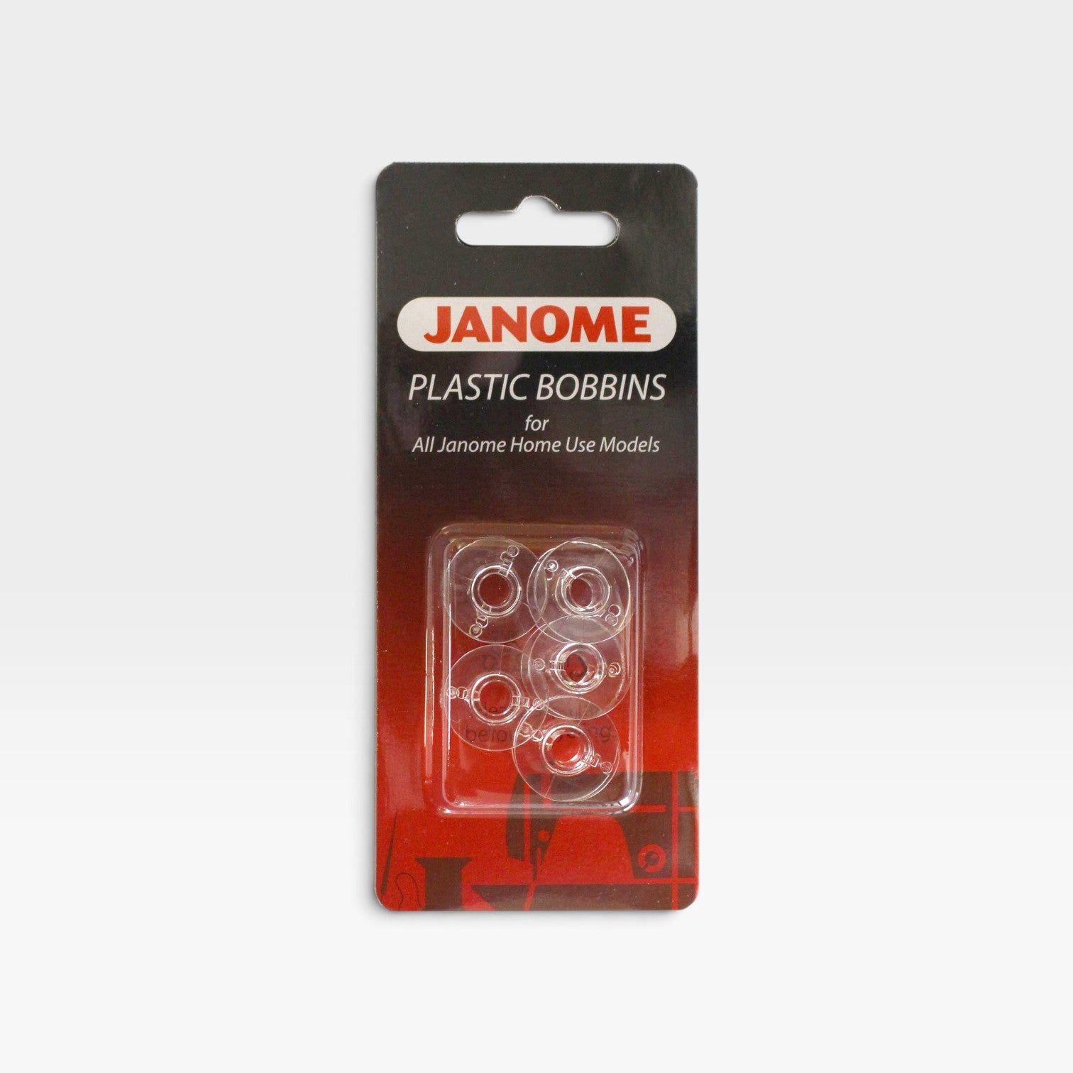 Janome Plastic Bobbins 5 Pack