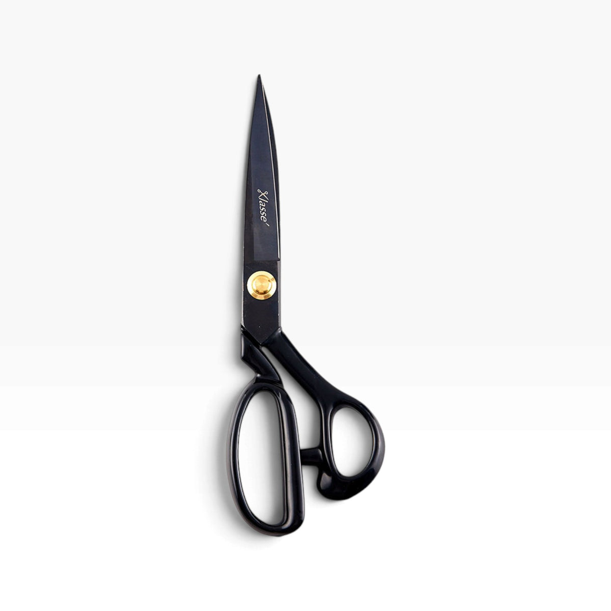 Klasse 10" Dressmaking Shears, Black Handle, in packaging