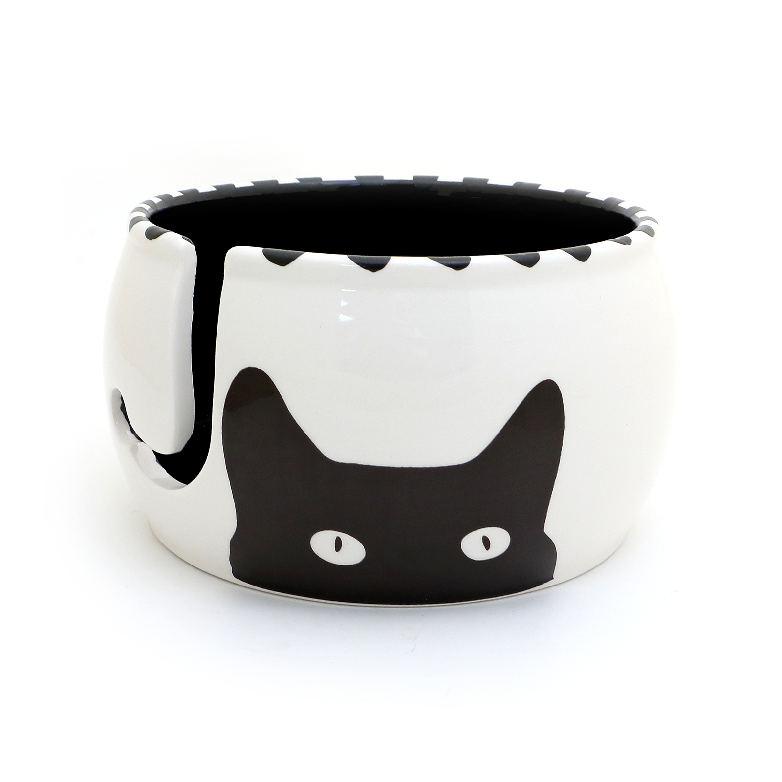 Lenny Mud Kitty Ears Yarn Bowl