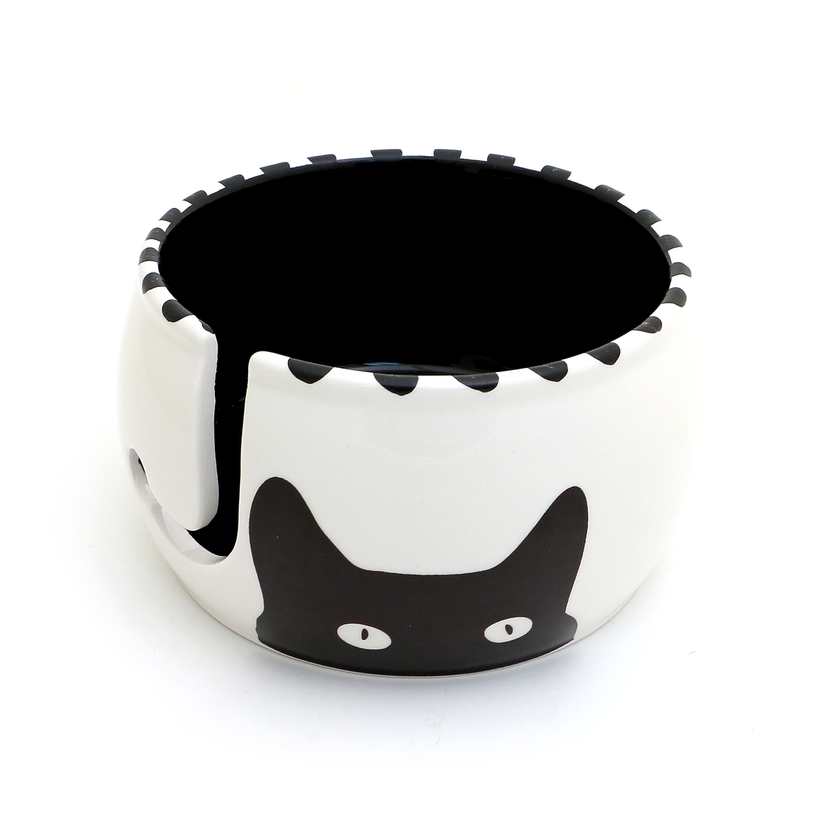 Lenny Mud Kitty Ears Yarn Bowl