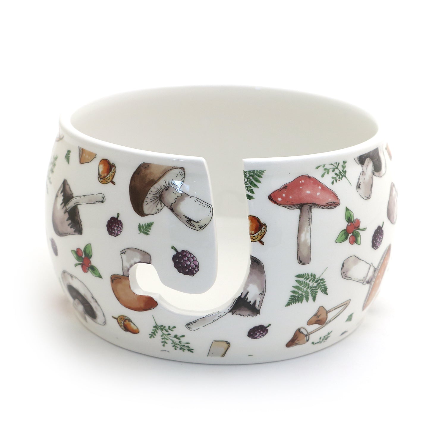 Lenny Mud Mushrooms Yarn Bowl