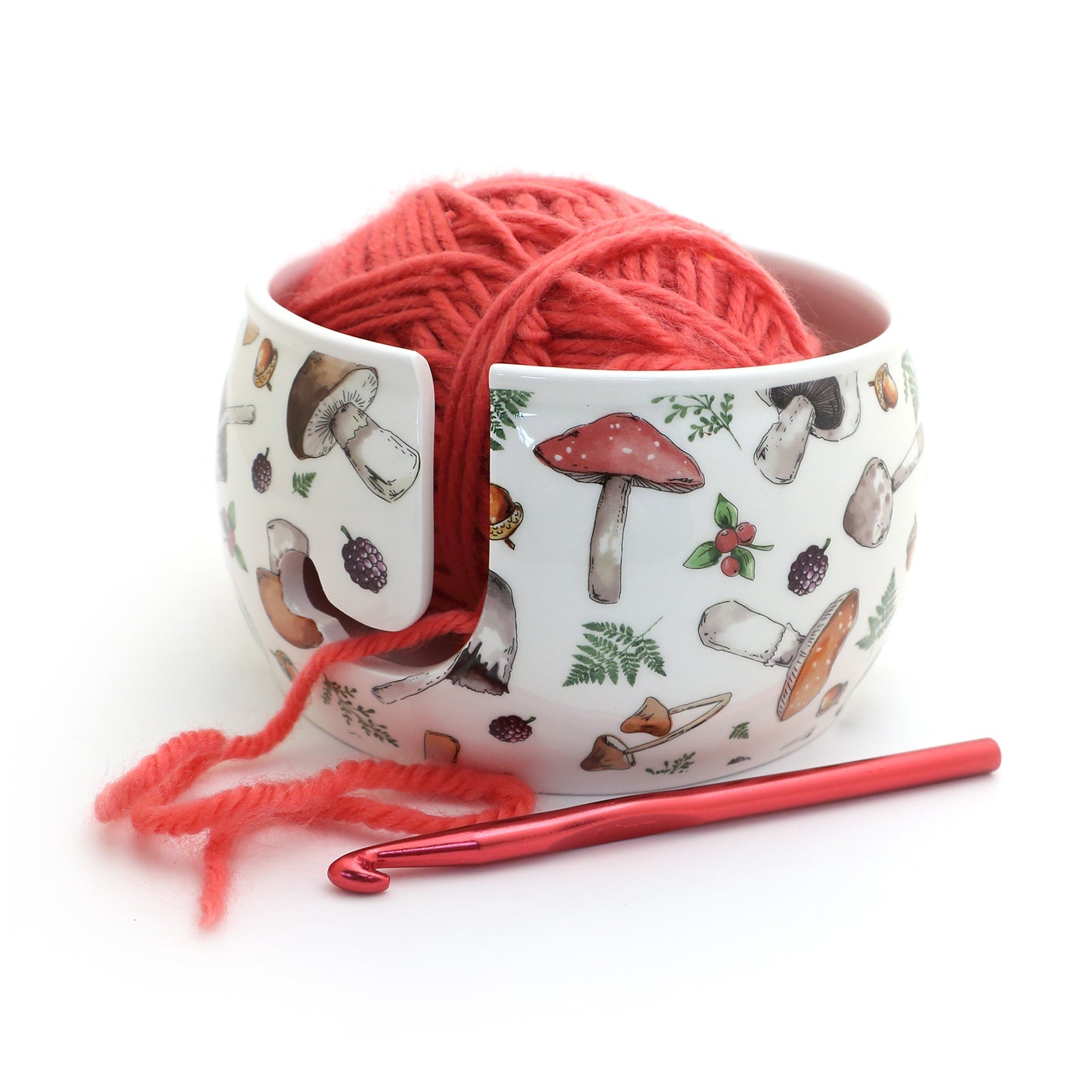 Lenny Mud Mushrooms Yarn Bowl
