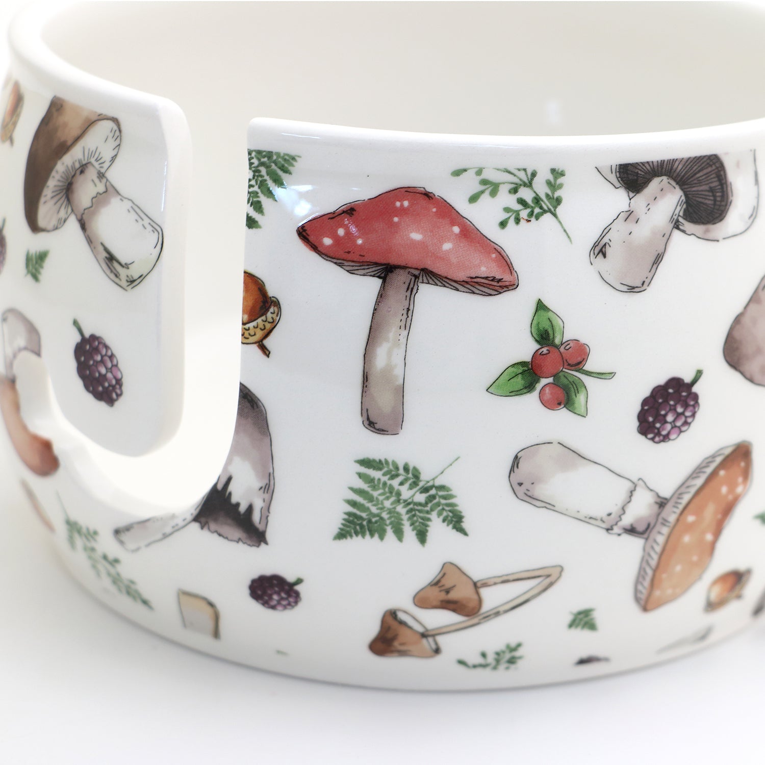 Lenny Mud Mushrooms Yarn Bowl