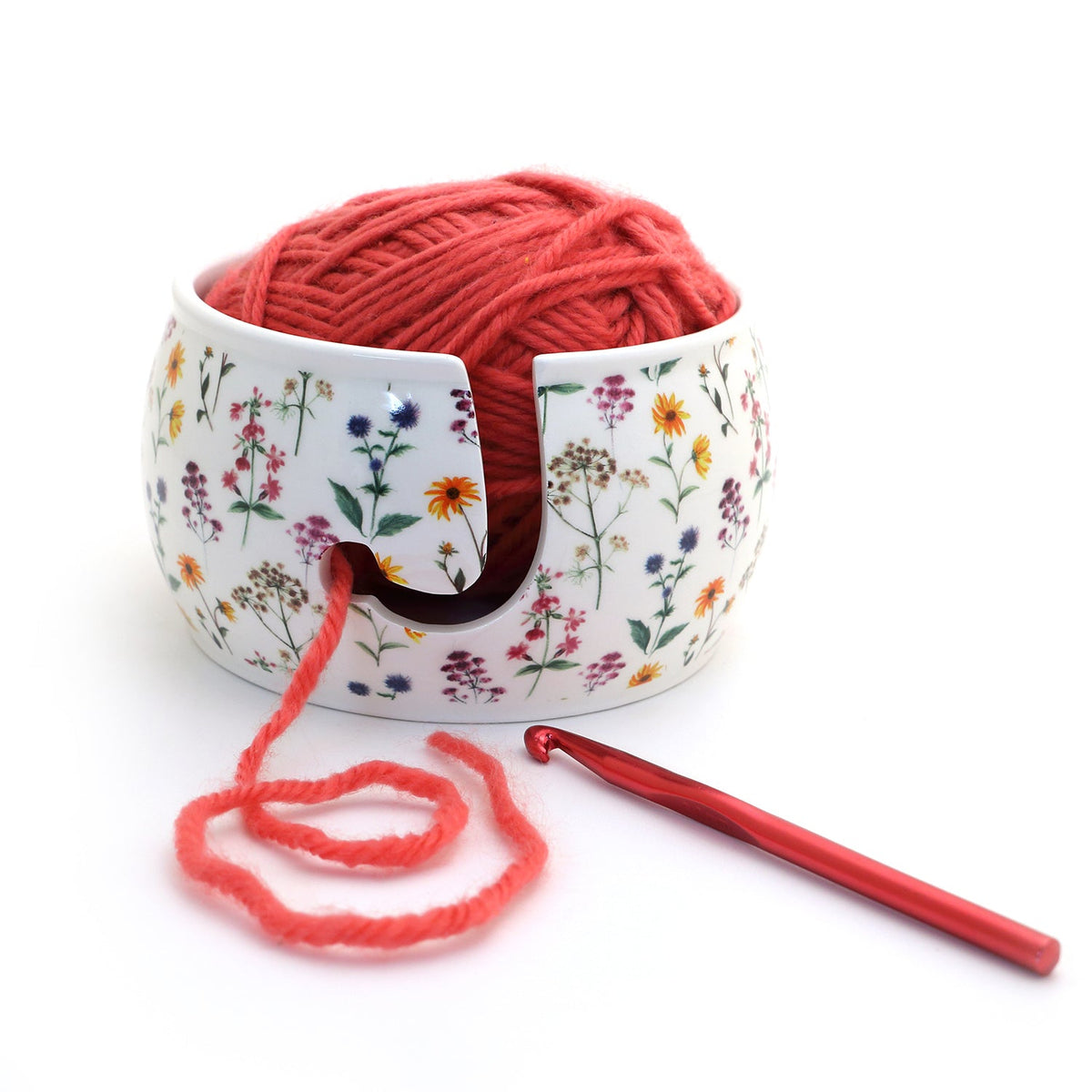 Lenny Mud Wildflowers Yarn Bowl