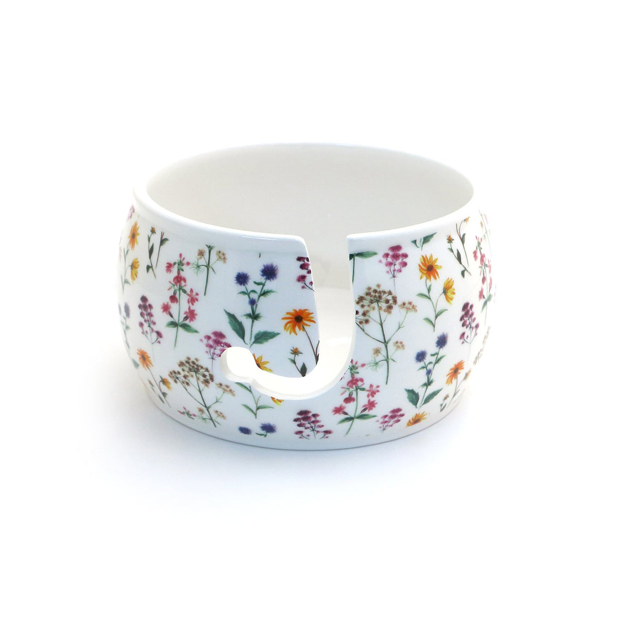 Lenny Mud Wildflowers Yarn Bowl