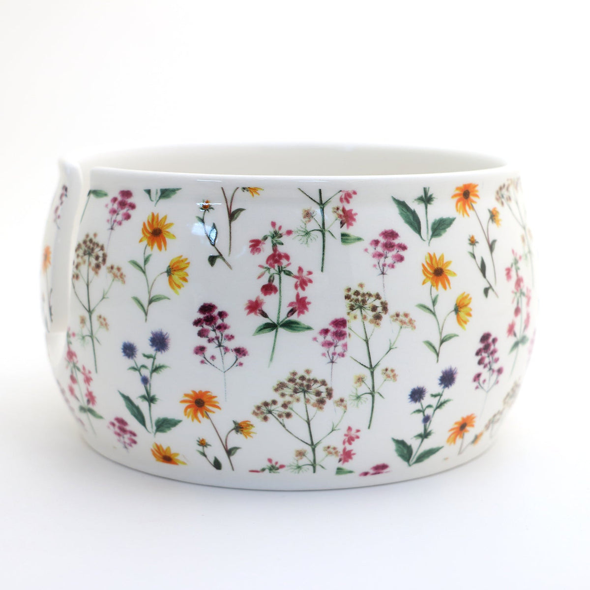 Lenny Mud Wildflowers Yarn Bowl
