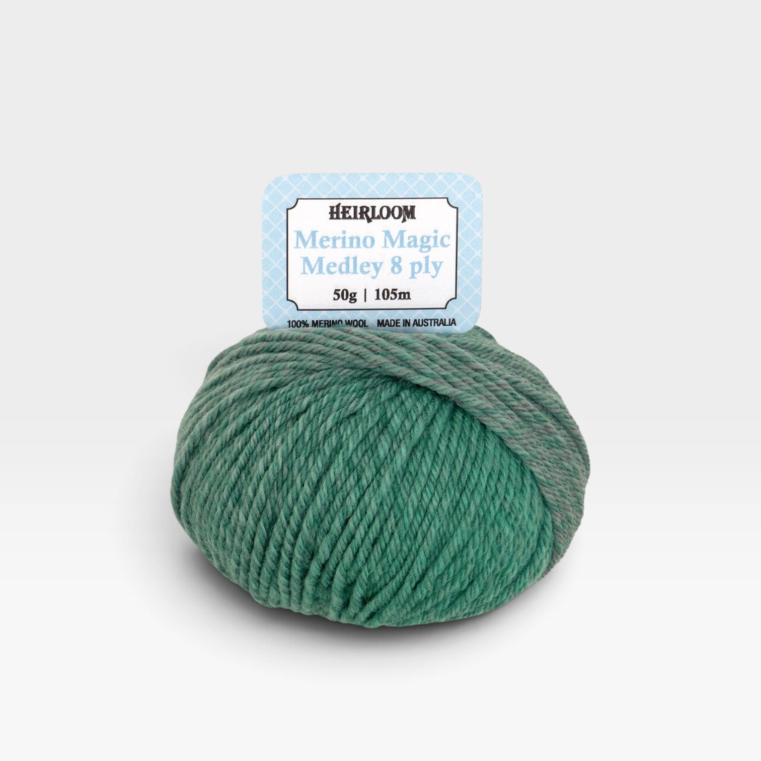 Heirloom Merino Magic Medley 8 ply - Jade Palace