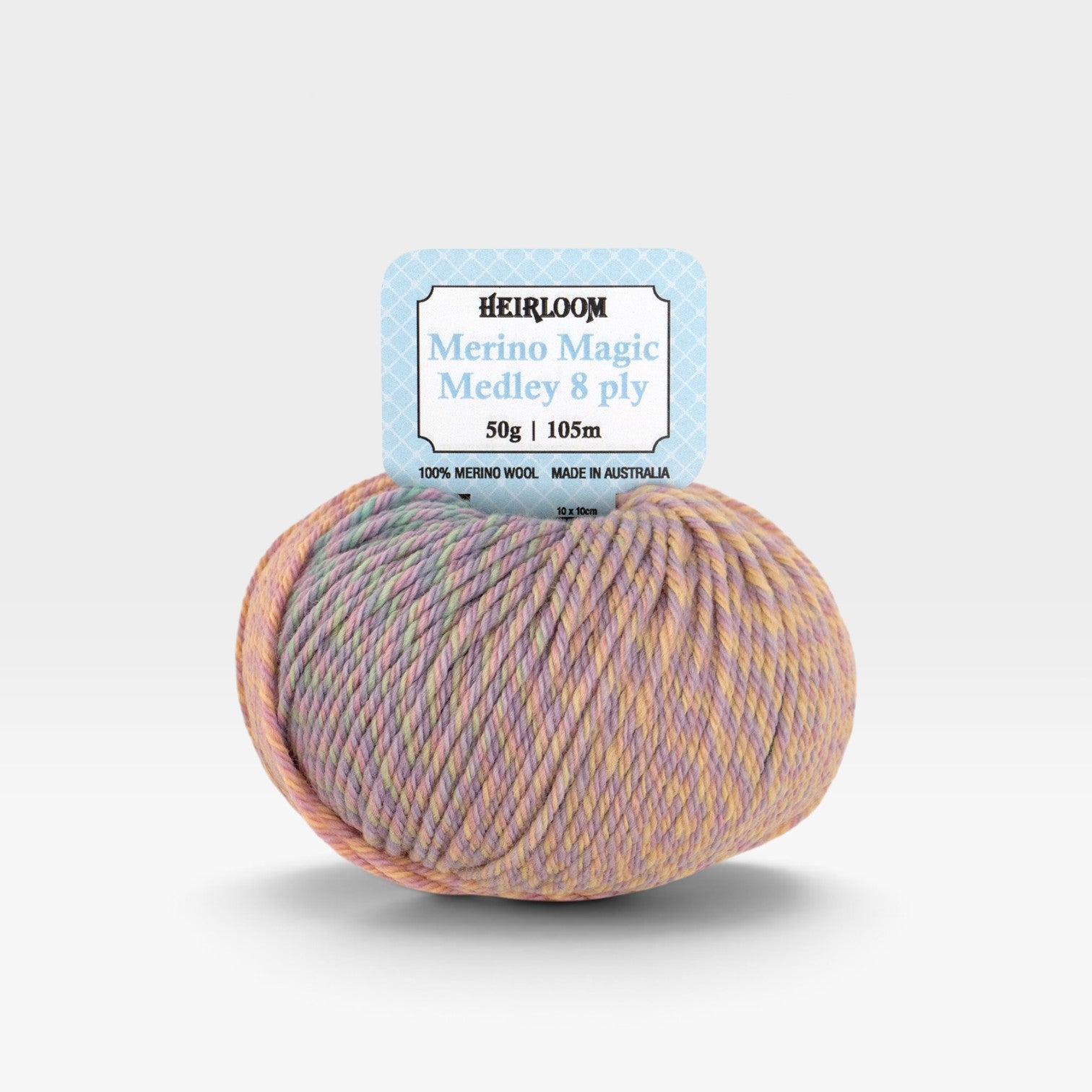 Heirloom Merino Magic Medley 8 ply - Serenade