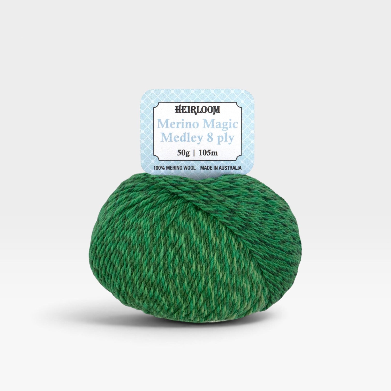 Heirloom Merino Magic Medley 8 ply - Tree Fern