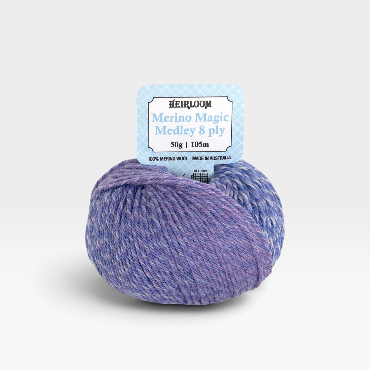 Heirloom Merino Magic Medley 8 ply - Lavender Field