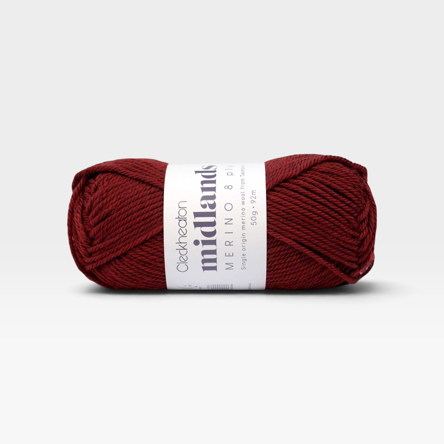 Cleckheaton Midlands Merino 8 ply - Native Currant 8801