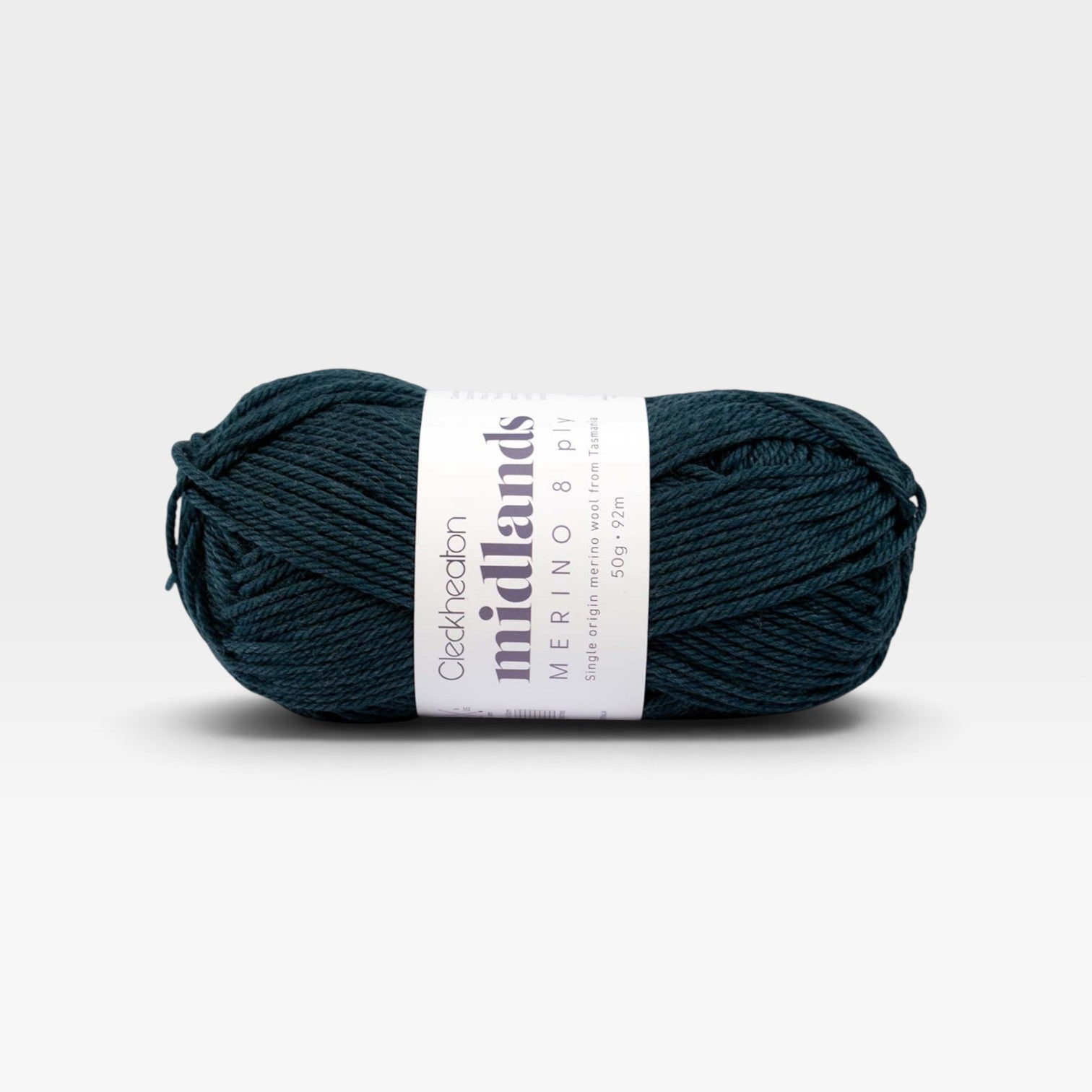 Cleckheaton Midlands Merino 8 ply - Huon Pine 8803