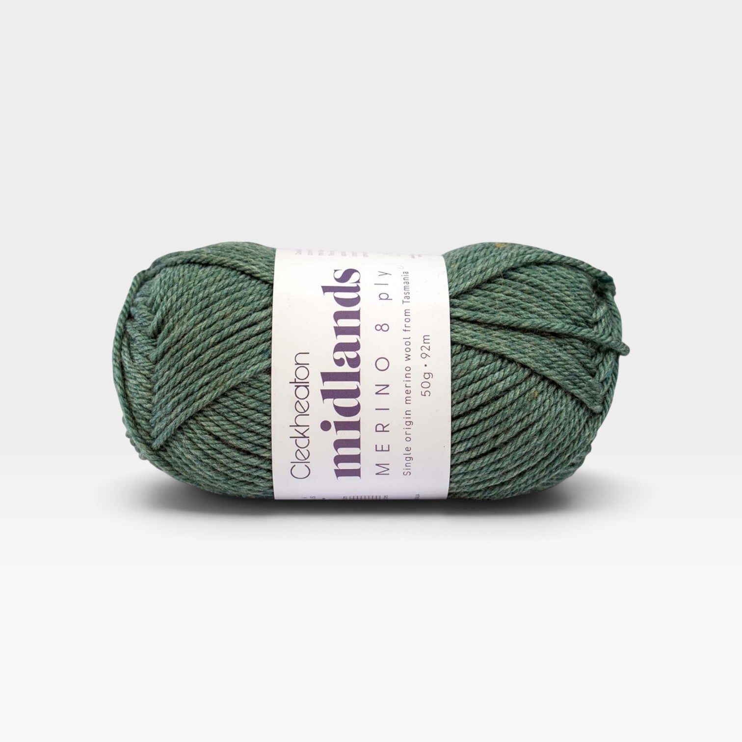 Cleckheaton Midlands Merino 8 ply - Saltbush 8804