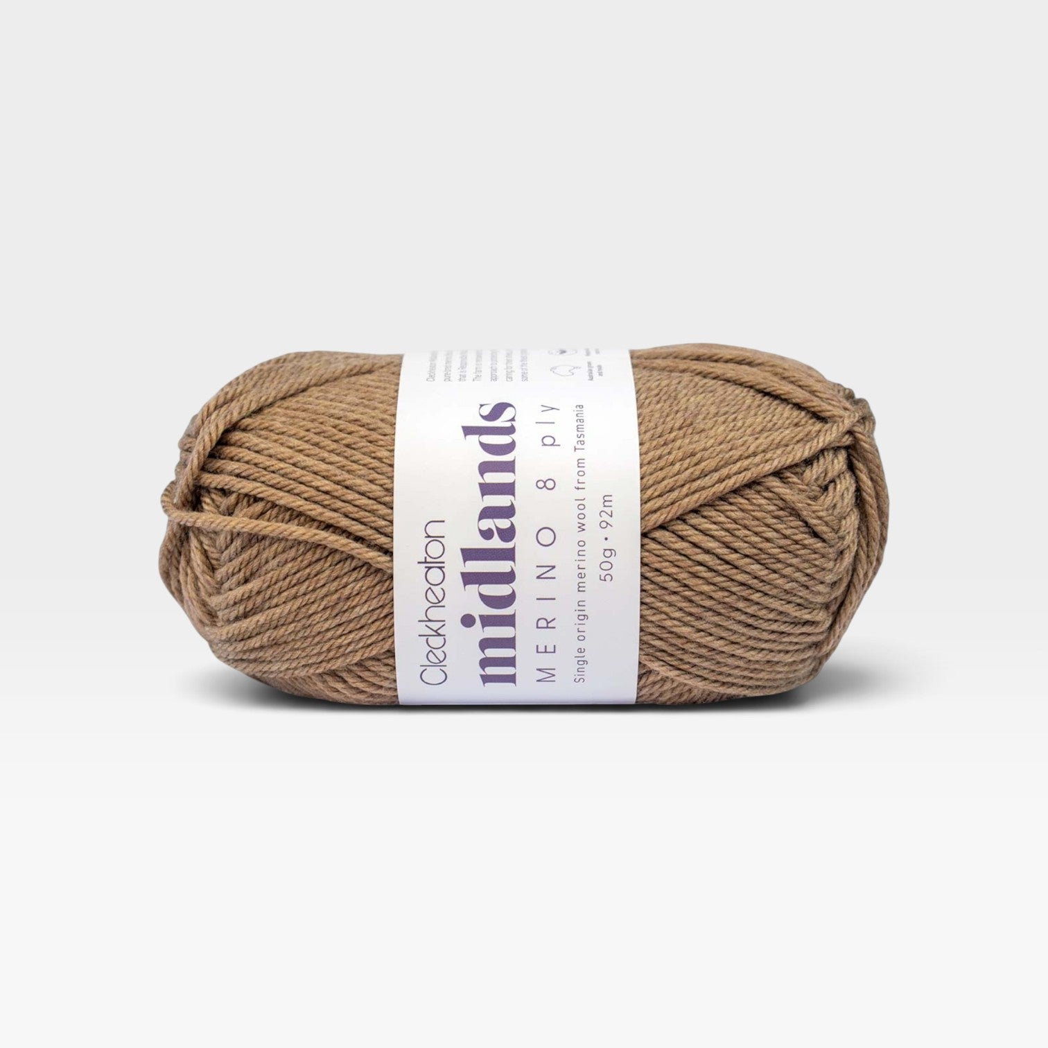 Cleckheaton Midlands Merino 8 ply - Sea Cliff 8807
