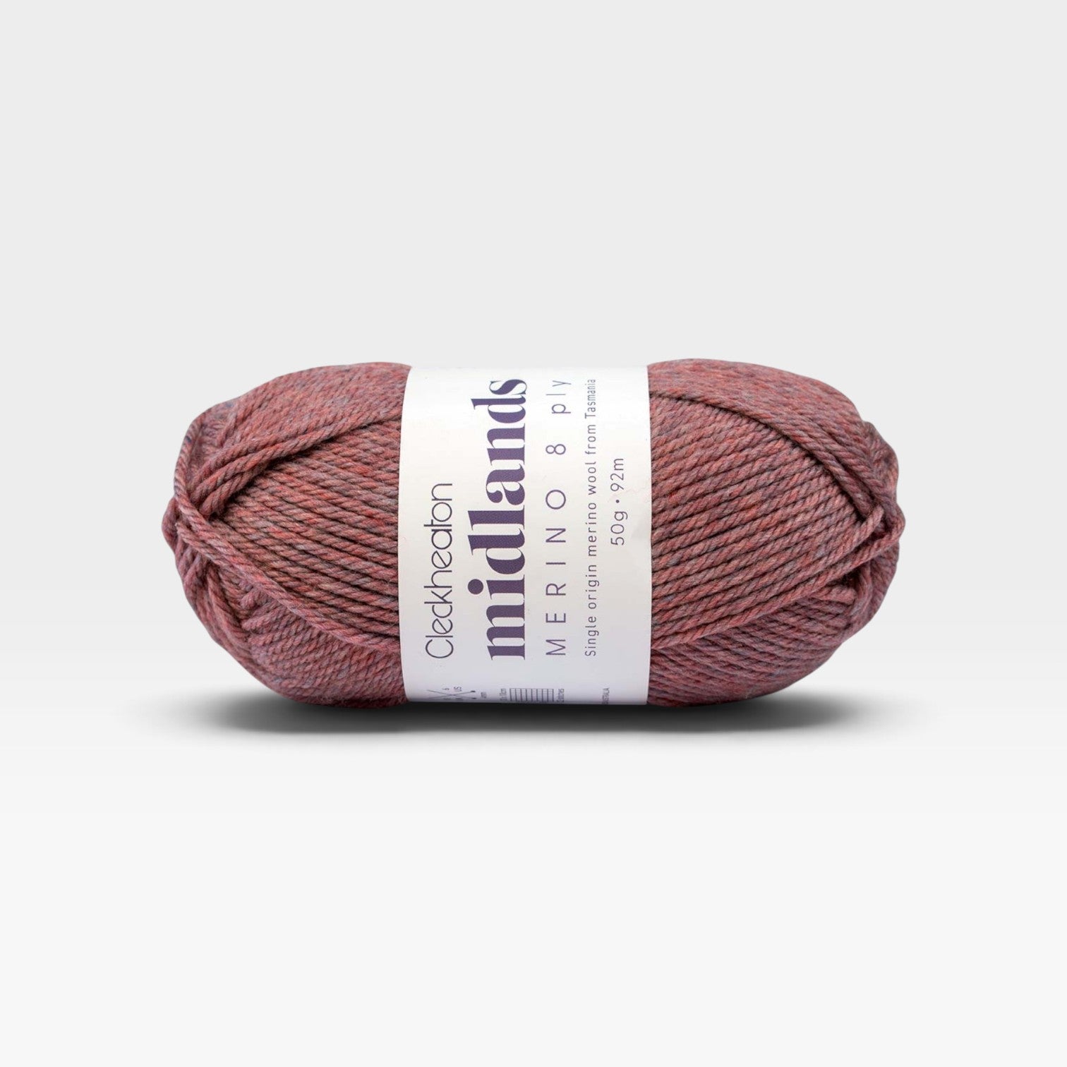 Cleckheaton Midlands Merino 8 ply - Heathland 8811