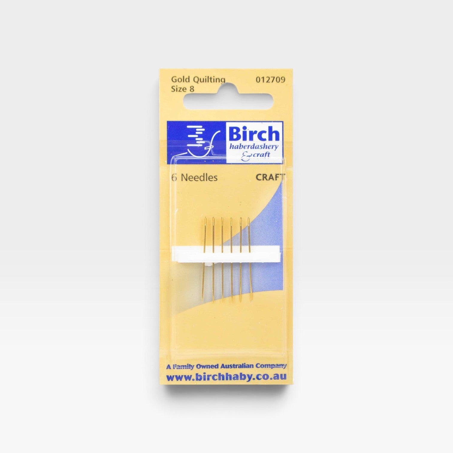 Needle Birch Gold Plated