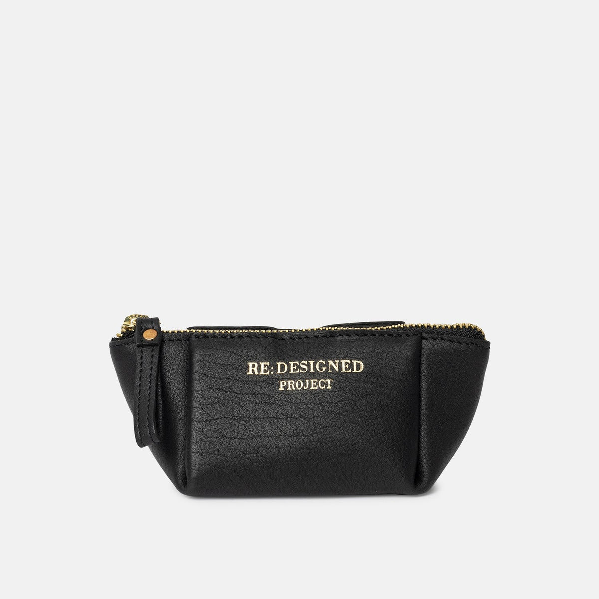RE:DESIGNED Project 35 Notions Pouch, Black/Gold