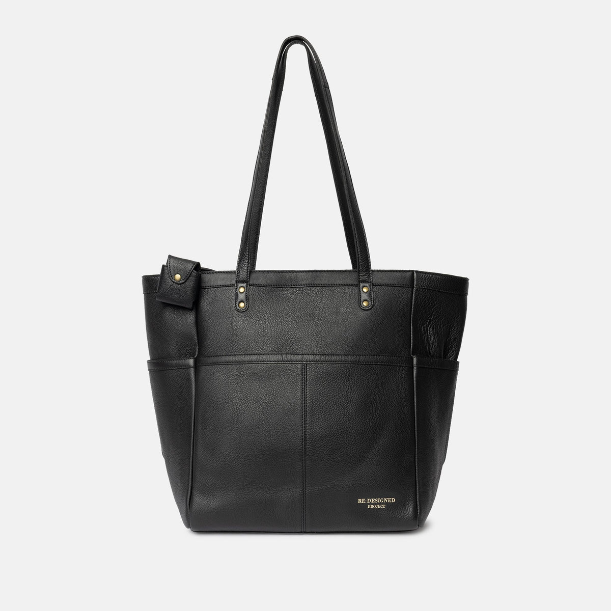 RE:DESIGNED Project 37 Leather Project Bag, Black