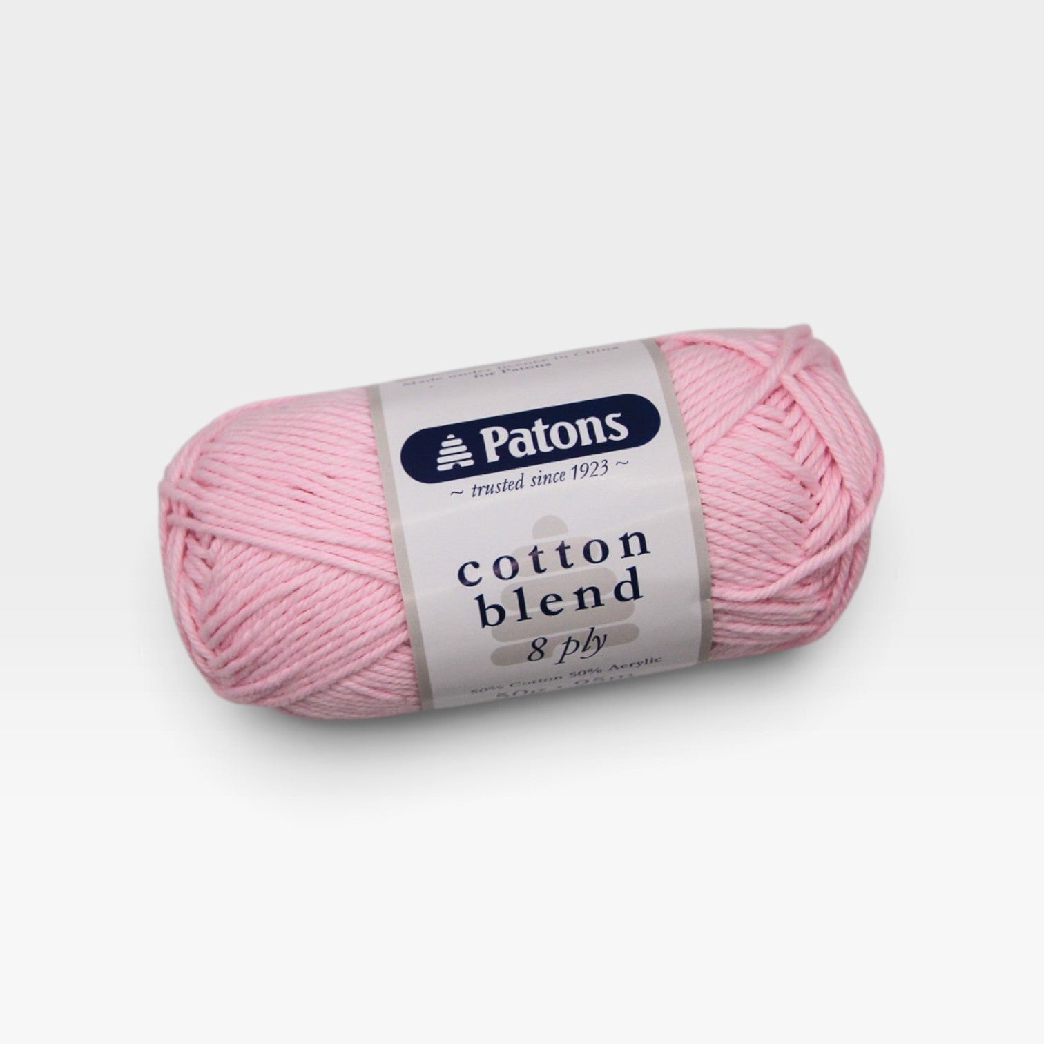 Patons Cotton Blend 8ply Pink 15