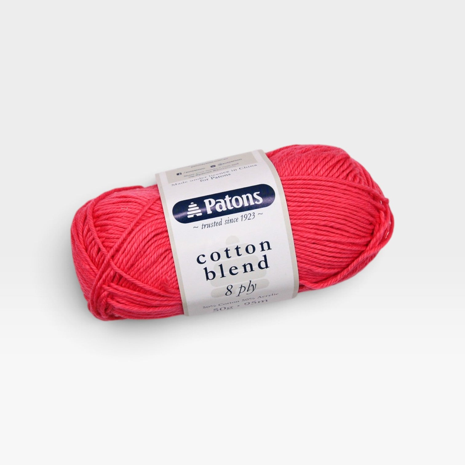 Patons Cotton Blend 8ply Flamingo 25